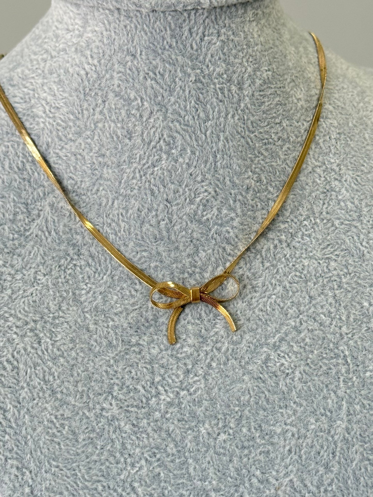 Mini Bow Chain Bracelet