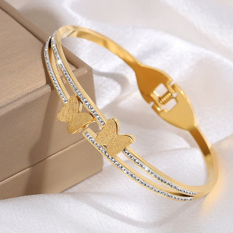 Twin Butterfly Cuff