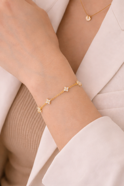 Golden Bloom Bracelet