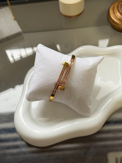 Blush Beam Bangle