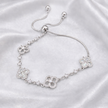 Luna Clover Adjustable Bracelet