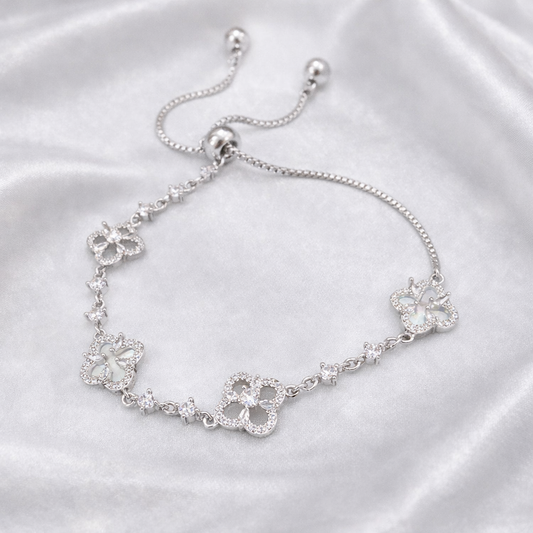 Luna Clover Adjustable Bracelet