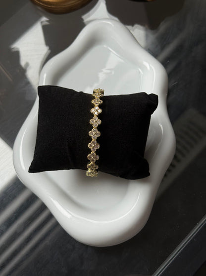 Clover Zircon Bracelets