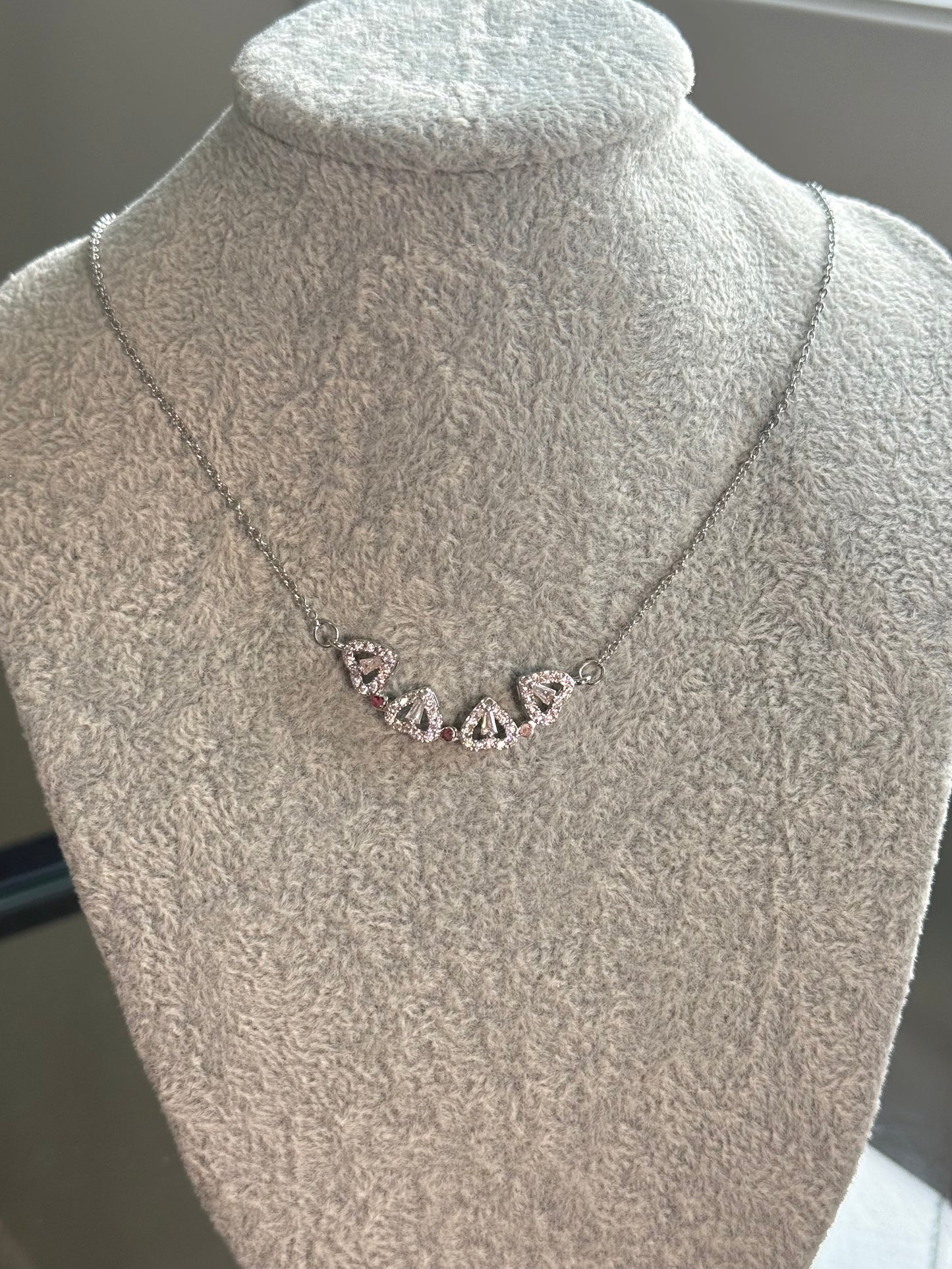 Crystal Clover Necklace