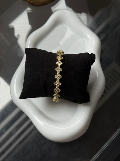 Clover Zircon Bracelets