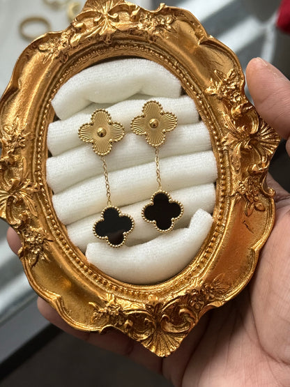 Clover Drop Earrings