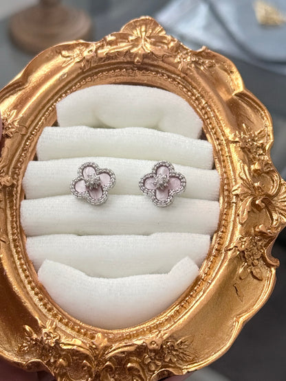 Blush Bloom Stud Earrings
