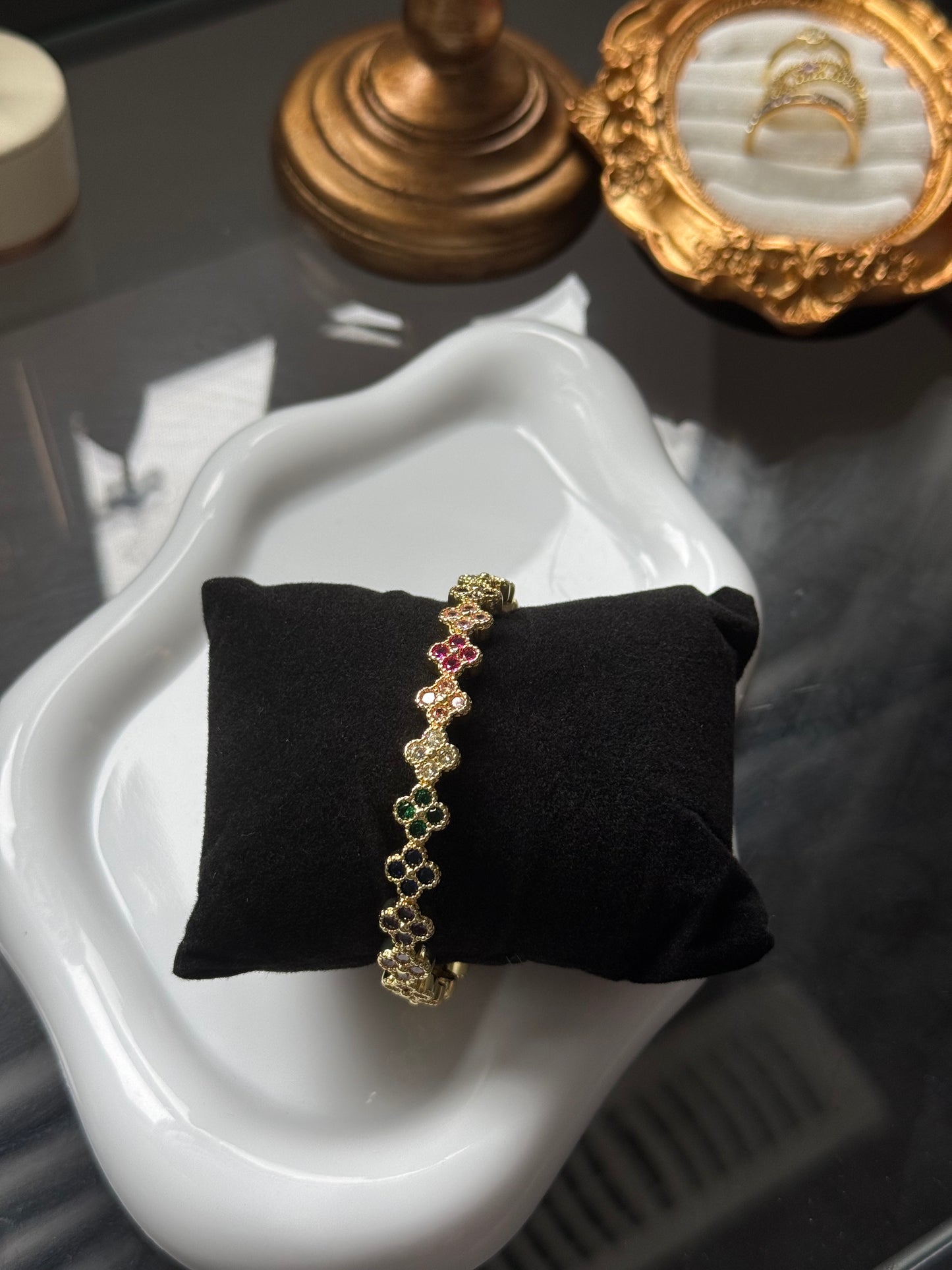 Clover Zircon Bracelets