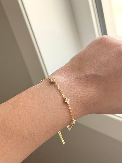 Golden Bloom Bracelet