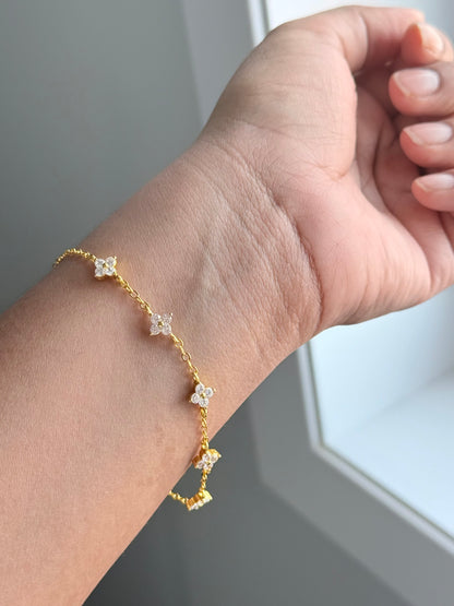 Golden Bloom Bracelet