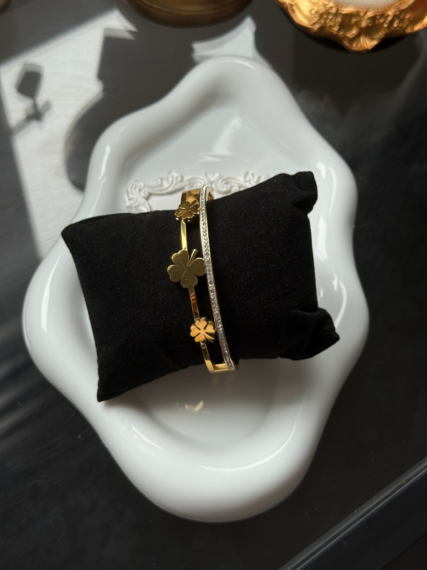 Lucky Clover Bangle