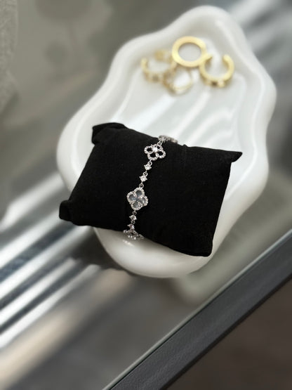 Luna Clover Adjustable Bracelet