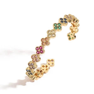 Clover Zircon Bracelets