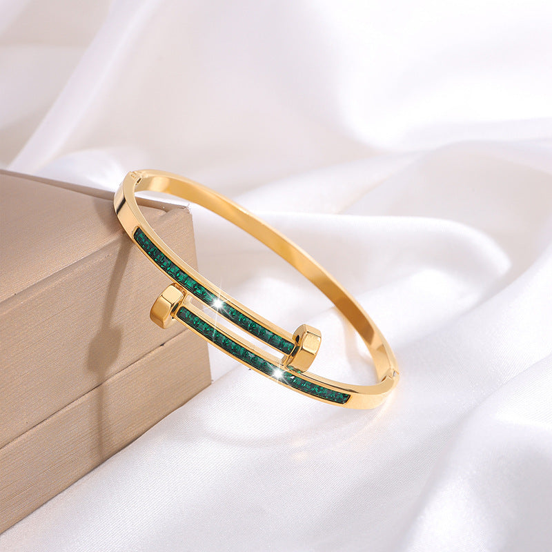Blush Beam Bangle