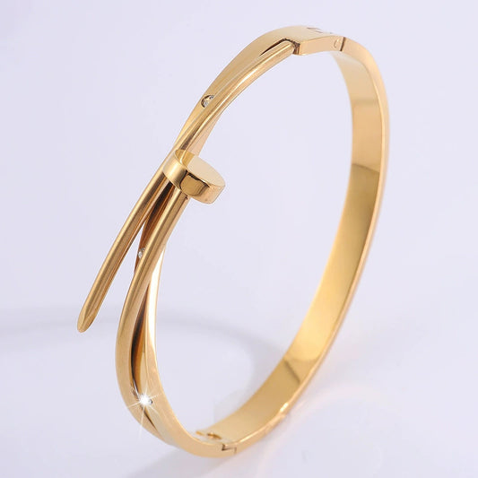 Solis Gold Bangle