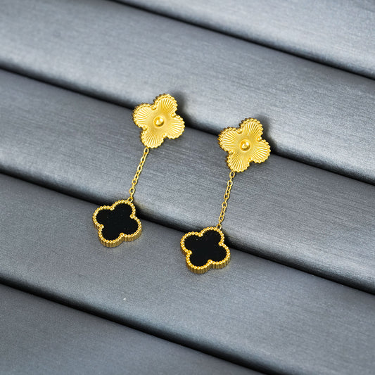 Clover Drop Earrings