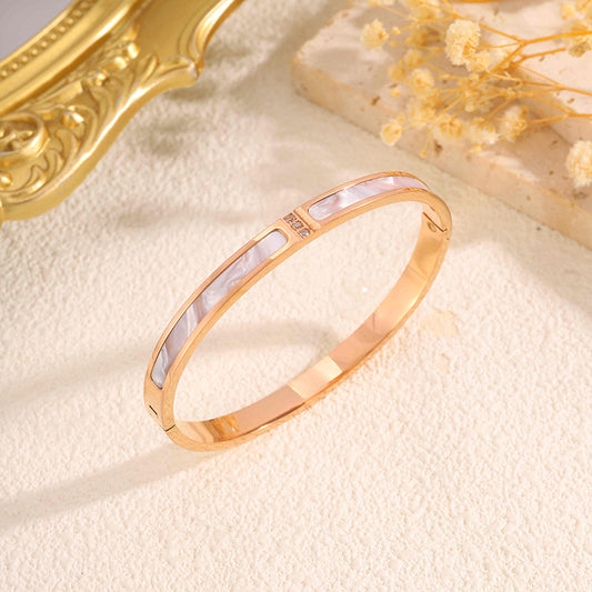 Ivory Line Bangle