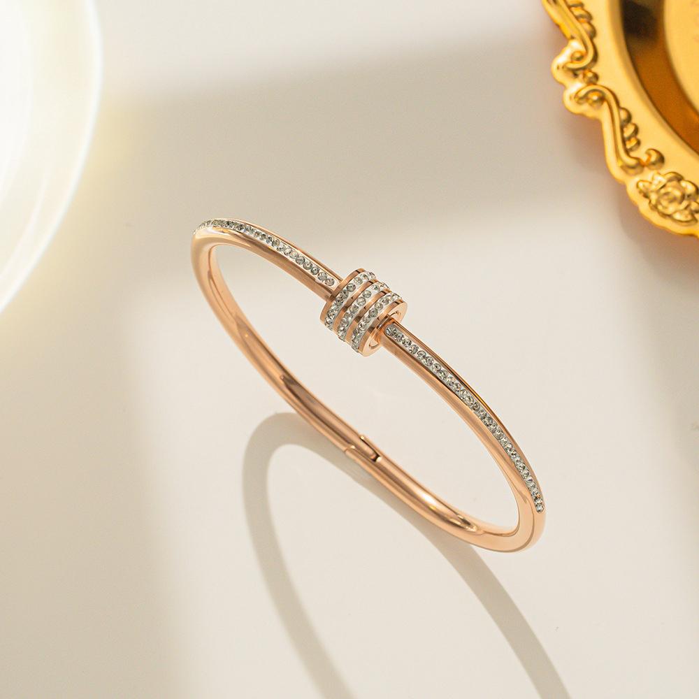Crystal Knot Bangle