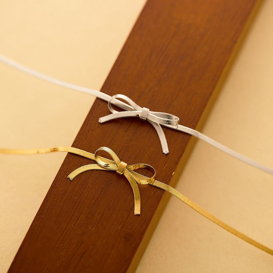 Mini Bow Chain Bracelet