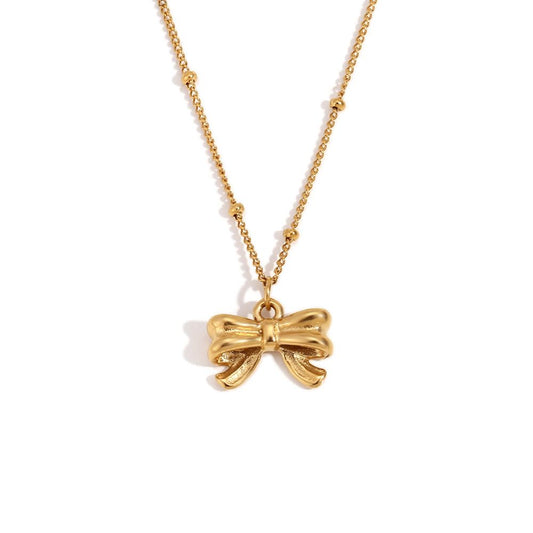 Sweet Bowknot Necklace