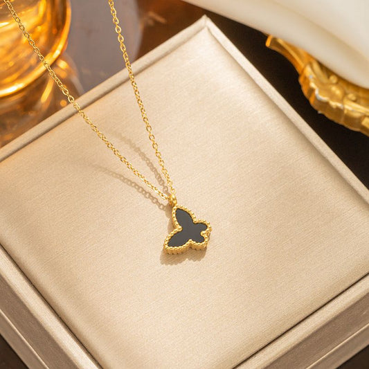 Midnight Butterfly Pendant