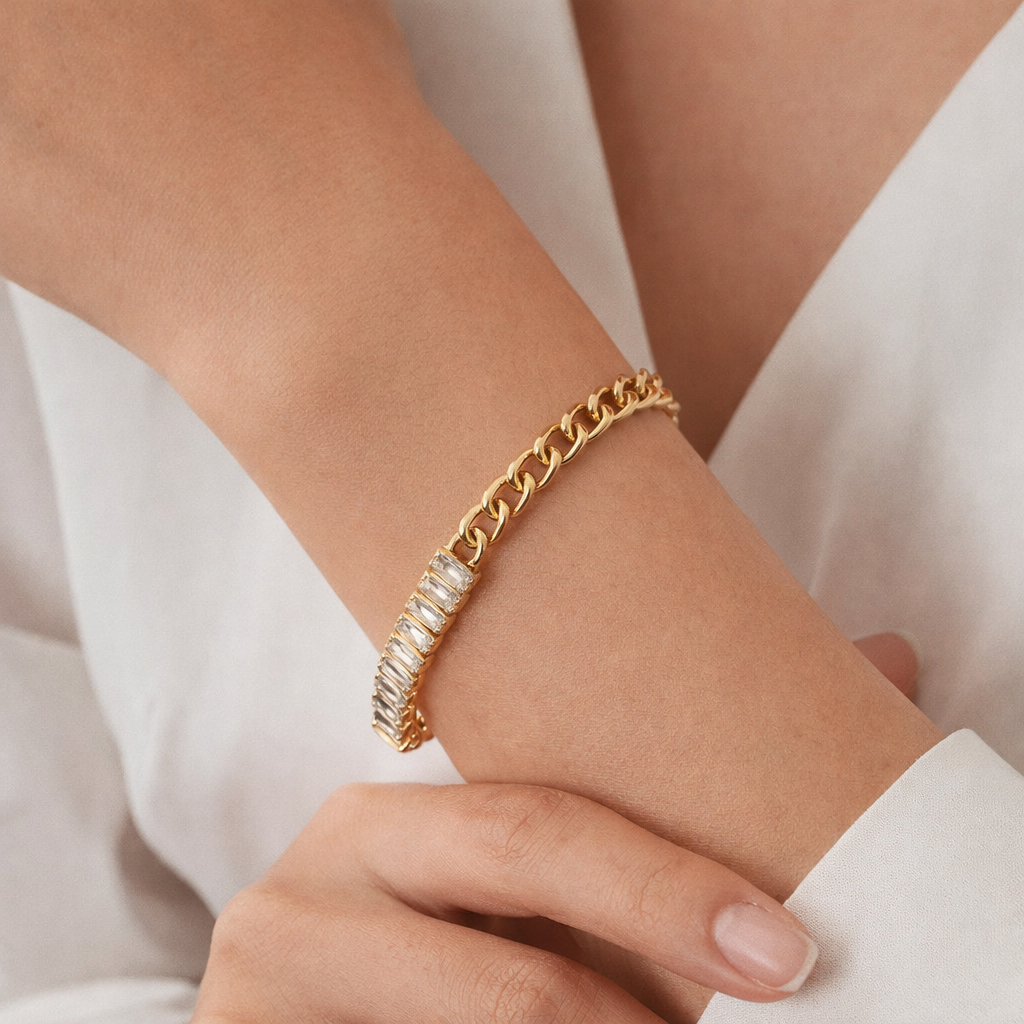 Crystal Link Glow Bracelet